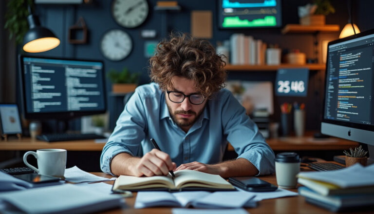 découvrez comment un rythme de travail intense peut nuire à la productivité des freelances et apprenez à mieux gérer votre temps pour retrouver efficacité et équilibre.